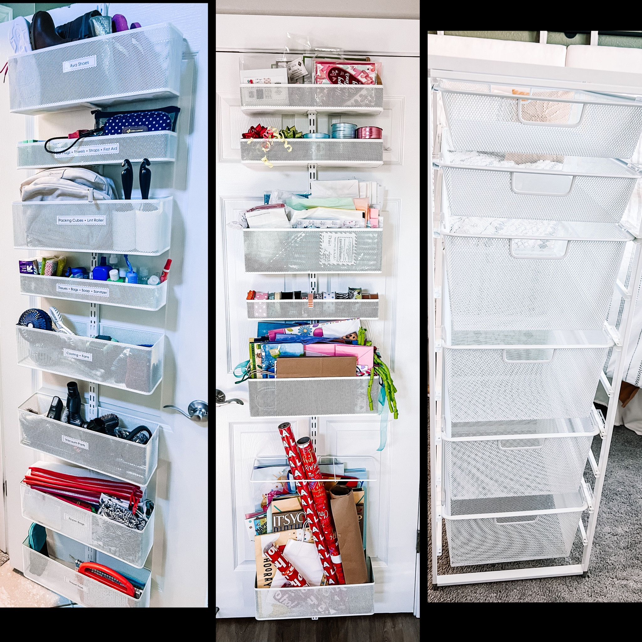 Elfa storage! Utilize door space with this pressure rod over-the-door rack. Add a sturdy and slim dresser to any space!

Elfa sale at The Container Store now until 11/26/24

#LTKhome #LTKfamily