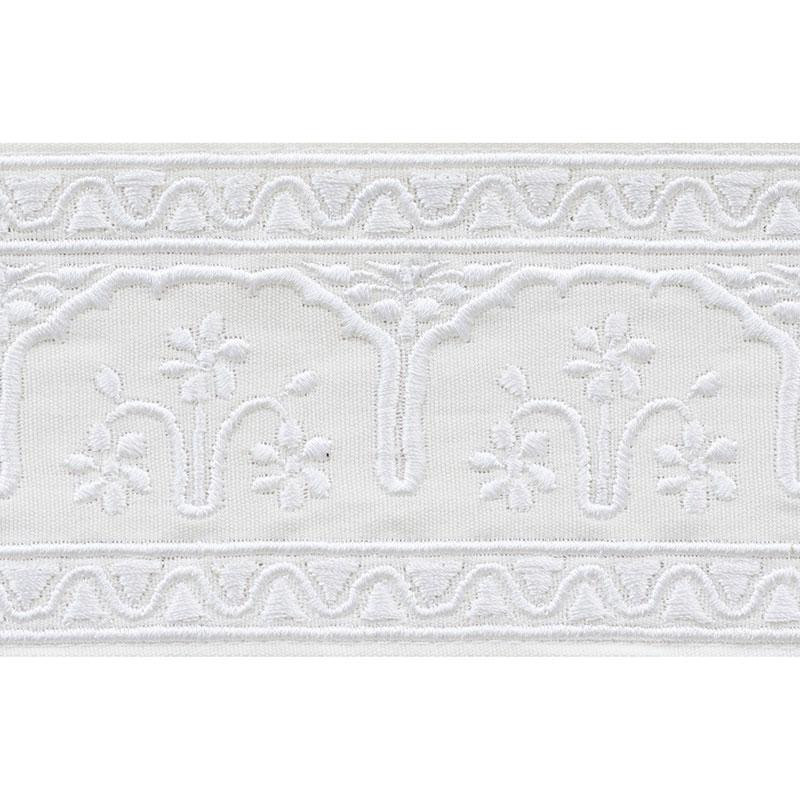Schumacher Ivory Nikola Tape | DecoratorsBest