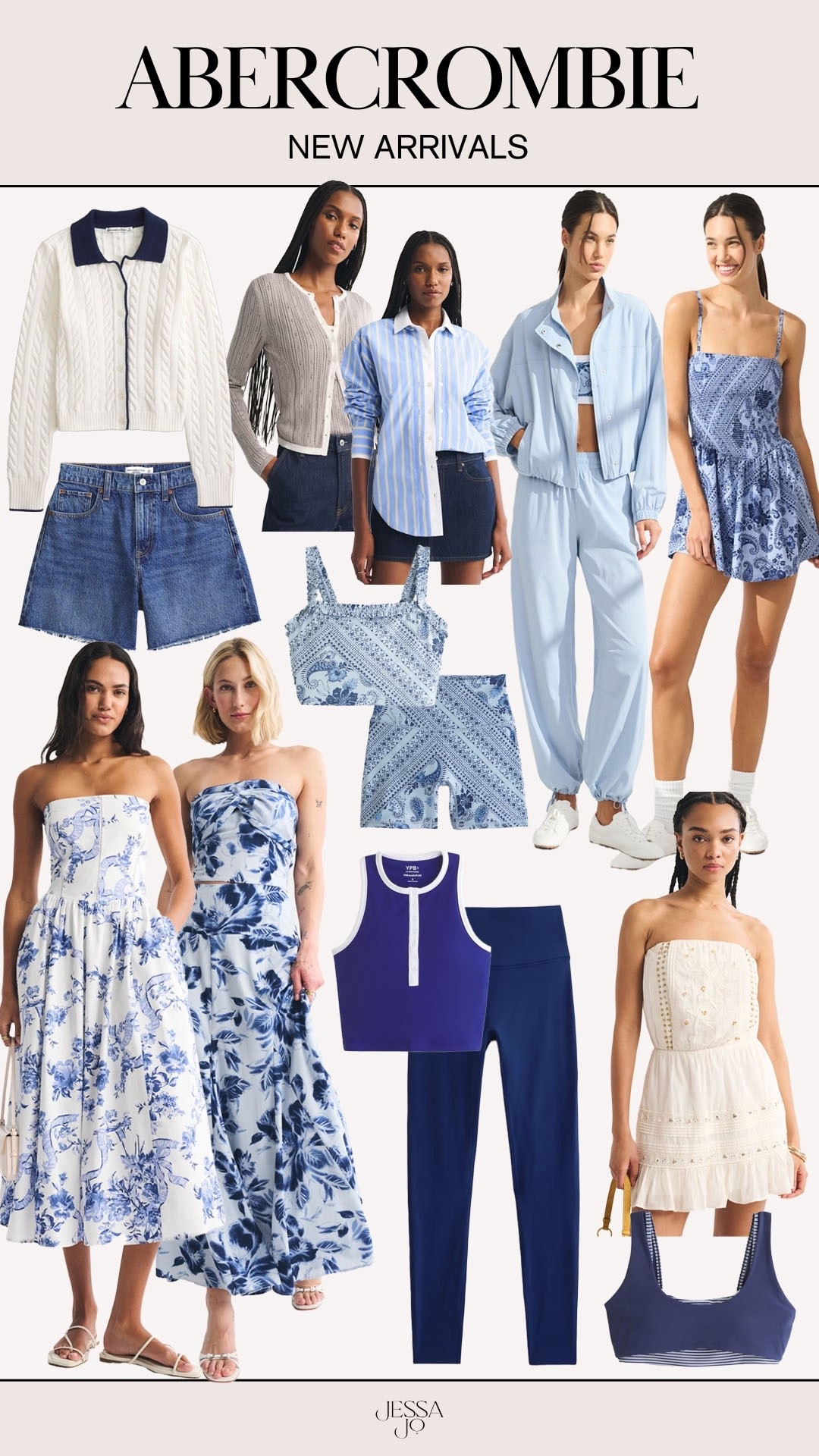 Abercrombie new arrivals. Abercrombie spring activewear. Abercrombie spring drop. Spring sweater. Abercrombie denim shorts. Abercrombie spring dress  

#LTKActive #LTKSeasonal #LTKootd
