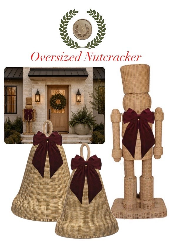 Christmas Decor/ Oversized Nut Crackers