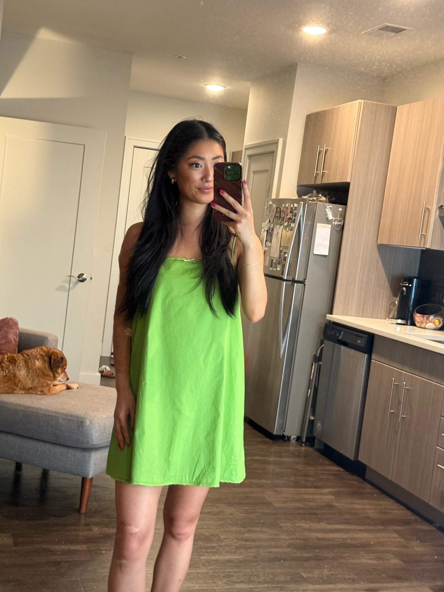 new hyper fixation is matcha greeen 💚🍀🌱🦖🍏

Brand: NIA / Size XS

Got this on fashion pass but linking similar items and colors!! Use my code EmmaB444 for 2 months of fashion pass for $75/mo and you get like 10 pieces a month. Tbh much prefer the offering and amount over nuuly!
