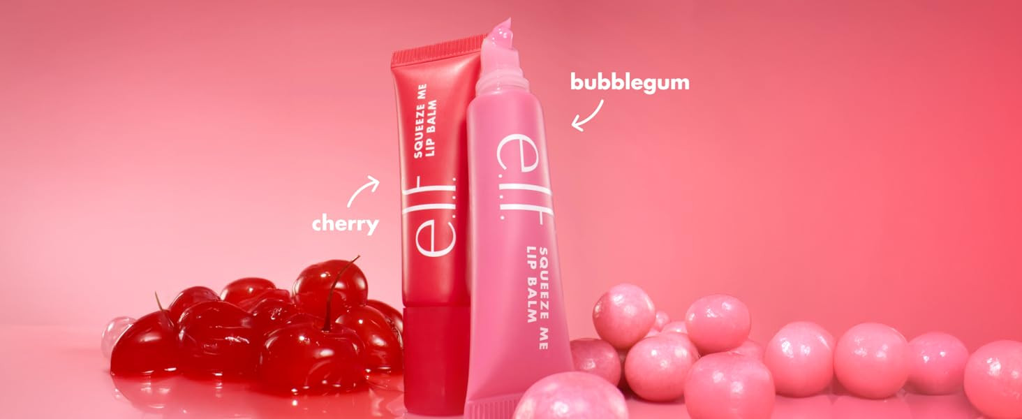 e.l.f. Squeeze Me More Lip Balm Duo, Moisturizing Balm For A Sheer Tint Of Color, Made With Hyalu... | Amazon (US)