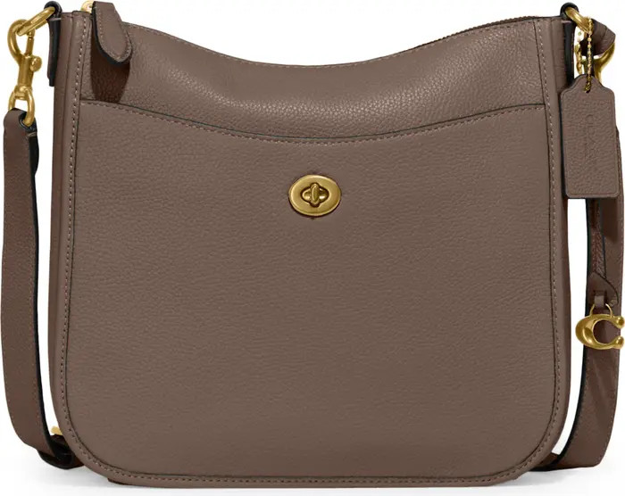 Chaise Pebble Leather Crossbody Bag | Nordstrom