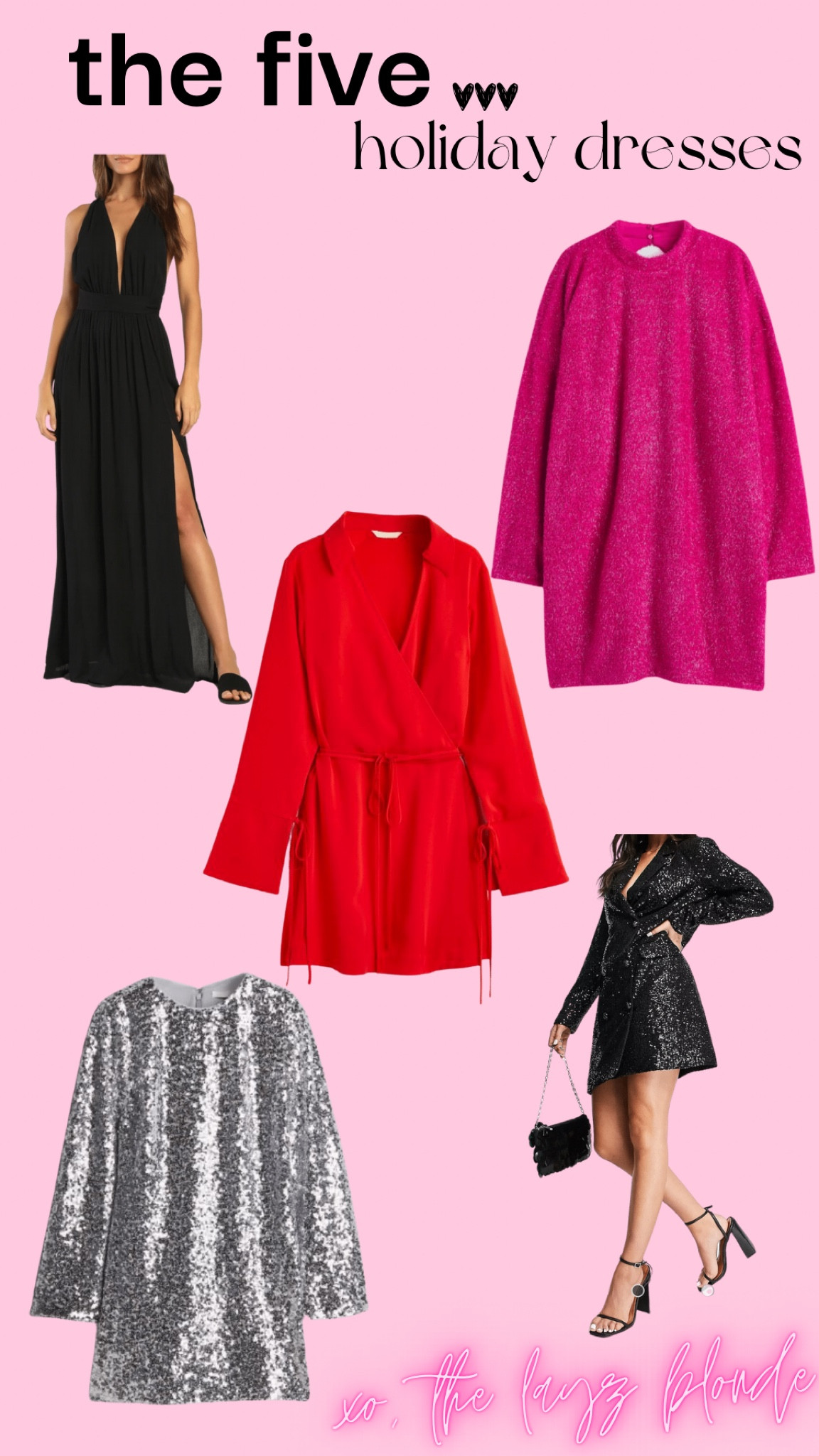 THE FIVE | holiday party dresses 🥂

#LTKHoliday #LTKstyletip #LTKSeasonal