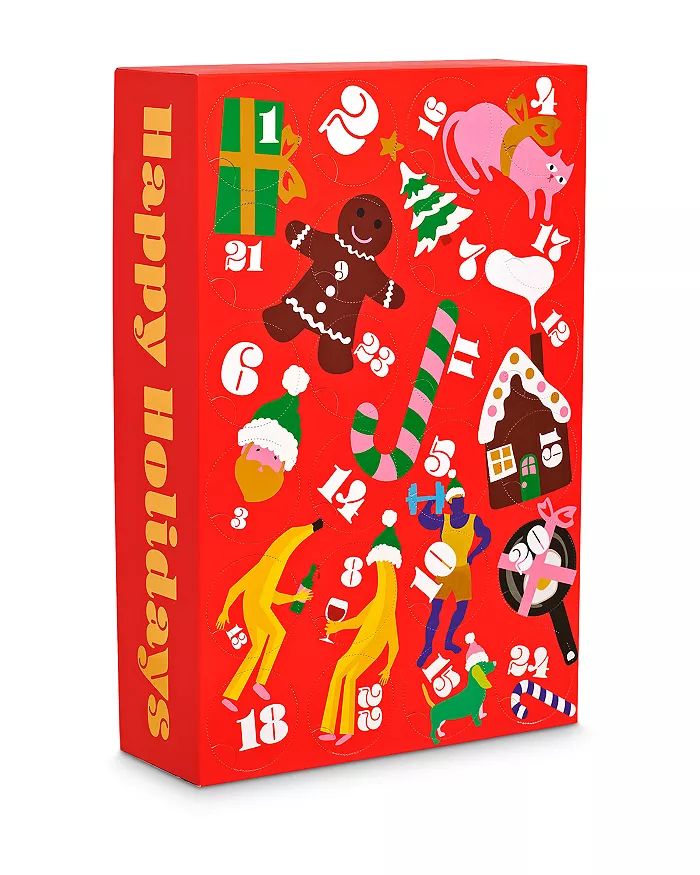 Happy Socks Advent Sock Calendar Gift Set, Set of 24   Back to Results -  Men - Bloomingdale's | Bloomingdale's (US)