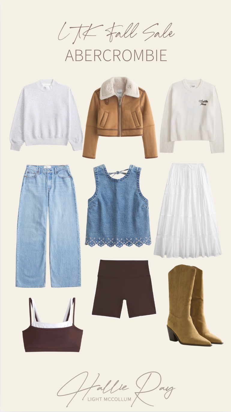 Abercrombie is currently 20% off with a stackable 25% off! Use code AFLTK 

 #LTKFallSale #LTKFindsUnder50 #LTKFindsUnder100