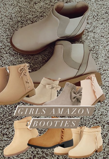 Tons of girls Amazon booties in all colors! 👢

#LTKfamily #LTKkids