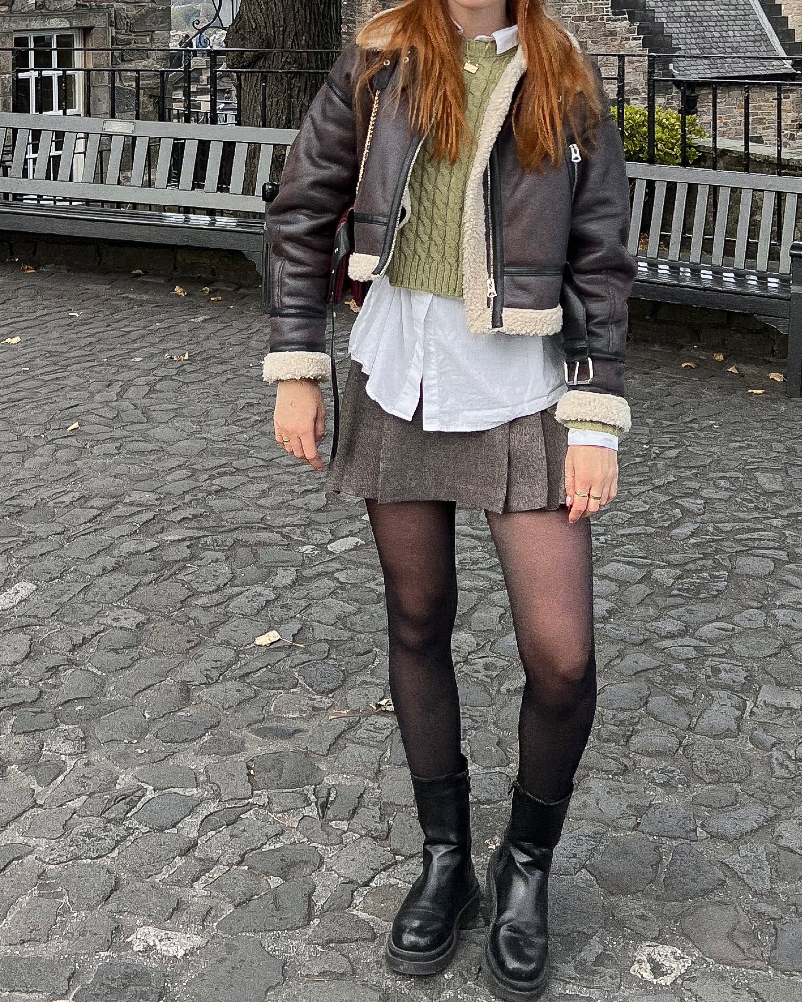 Daily outfit, autumn style, autumn outfits, London, how's to style, outfit ideas, autumn styling, style inspo, Pinterest aesthetic, London fashion, evening style, Na-kd, Brandy melville, chunky boots, public desire, mango, Dune, H&M, Zara, transitional style, autumn outfit, autumn fashion, autumn wardrobe, transitional outfit, oversized jumper, pleated skirt, autumn outfit ideas, style inspiration

#LTKstyletip #LTKSeasonal #LTKeurope