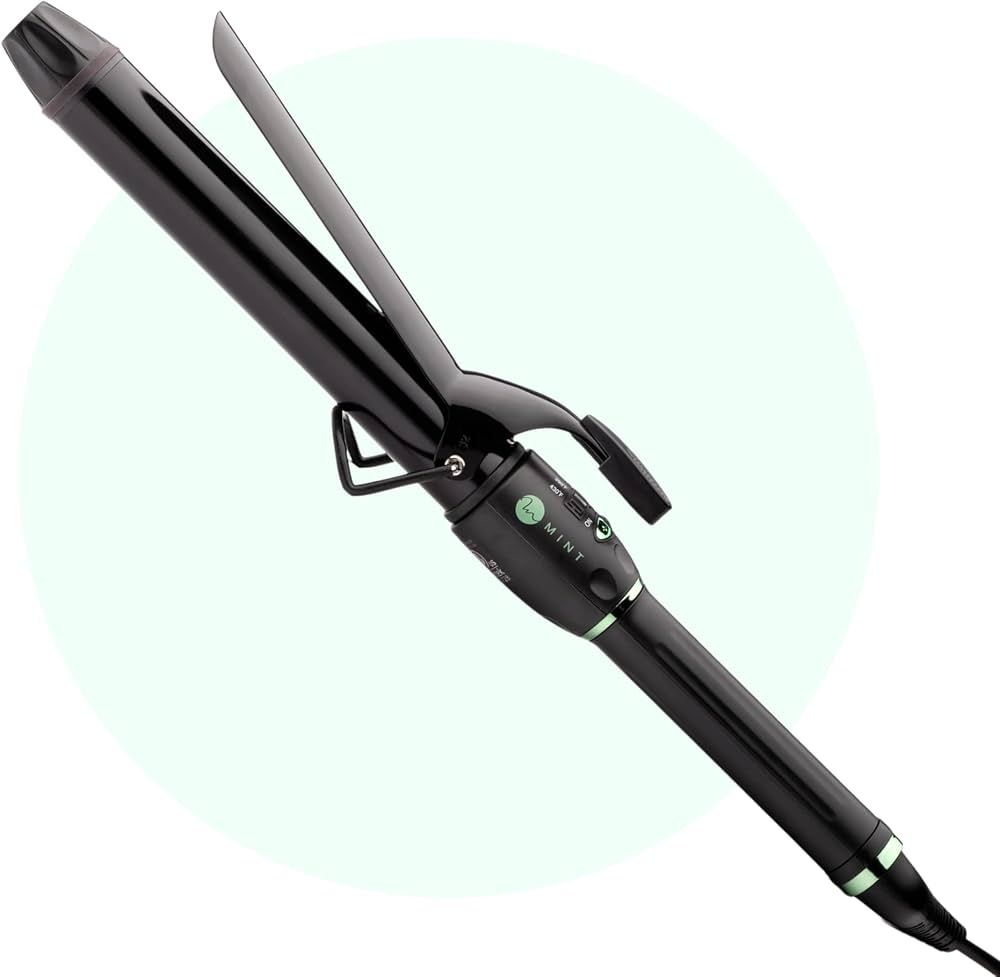 MINT Professional Extra Long Curling Iron 1 1/4 inch | 2-Heater Ceramic Barrel That Stays Hot. 1.... | Amazon (US)