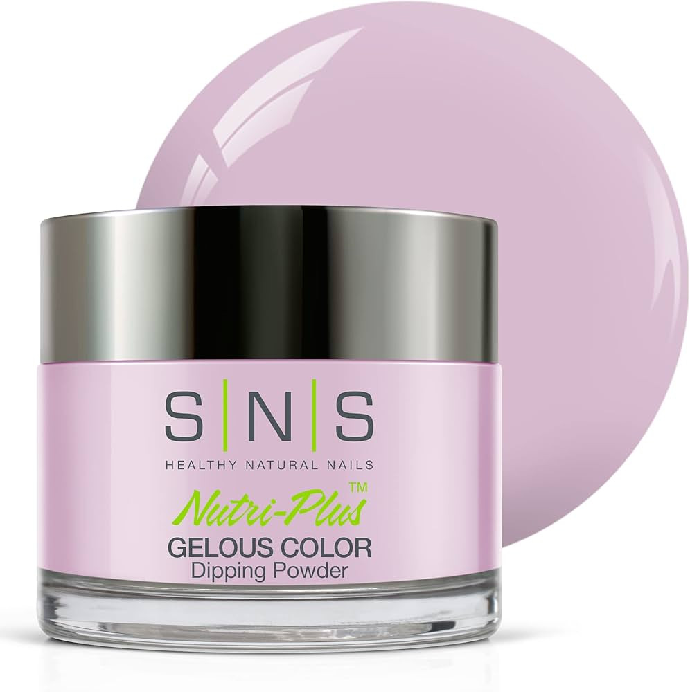 SNS Nail Dip Powder, Gelous Color Dipping Powder - Kyoto Cherry Blossom (Purple/Pastel) - Long-La... | Amazon (US)