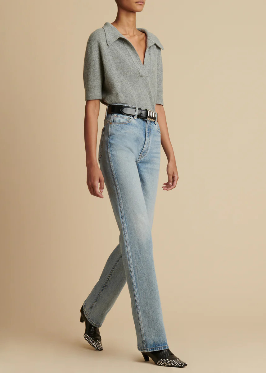 The Danielle Stretch Jean in Bryce | Khaite