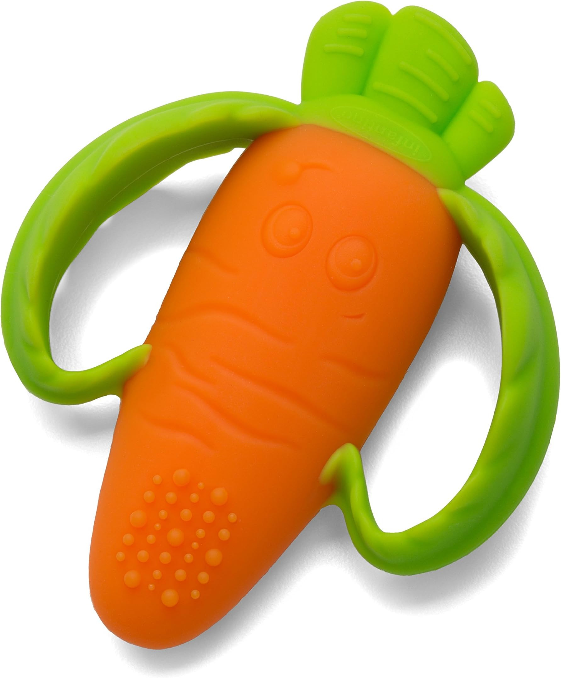 Infantino Lil' Nibble Teethers Carrot - Silicone Soft-Textured teether for Sensory Exploration and T | Amazon (US)