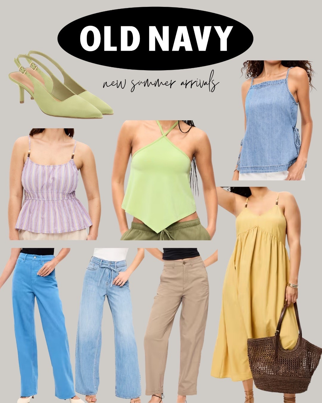 New summer arrivals just dropped at Old Navy and it’s giving effortless, on-a-budget summer wardrobe ☀️

These are the throw-on-and-go pieces you’ll wear on repeat — perfect for vacations, errands, or casual dinners.

#ltkstyle #ltkseasonal #oldnavystyle #summeroutfits #affordablefashion #neutralstyle #everydayoutfits #momstyle #casualchic

#LTKootd #LTKSeasonal #LTKmomlife