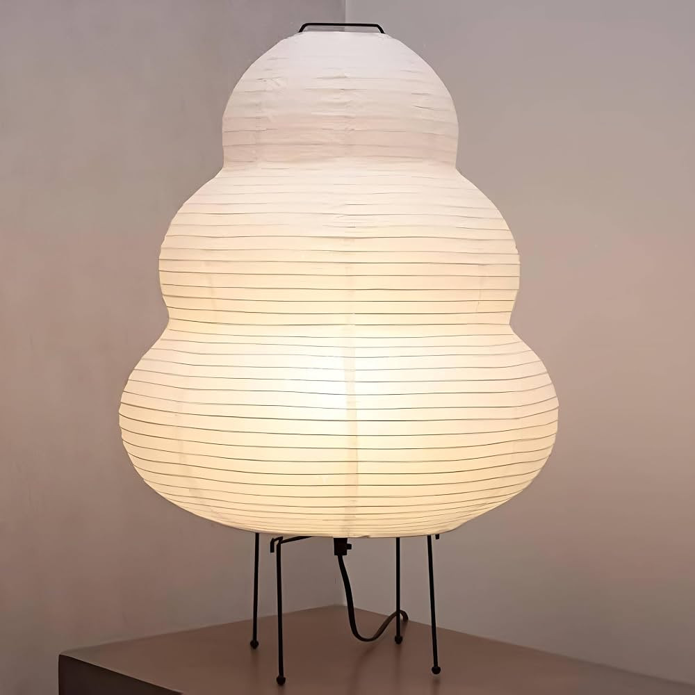 Nogy• Akari Japanese Paper Floor Lamp - Noguchi Paper Lantern Floor Lamp - Cozy Mid Century Flo... | Amazon (US)
