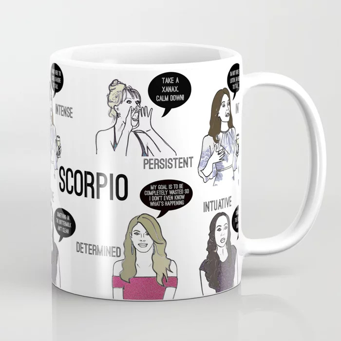 Scorpio- Bravostrology Series Coffee Mug | Society6