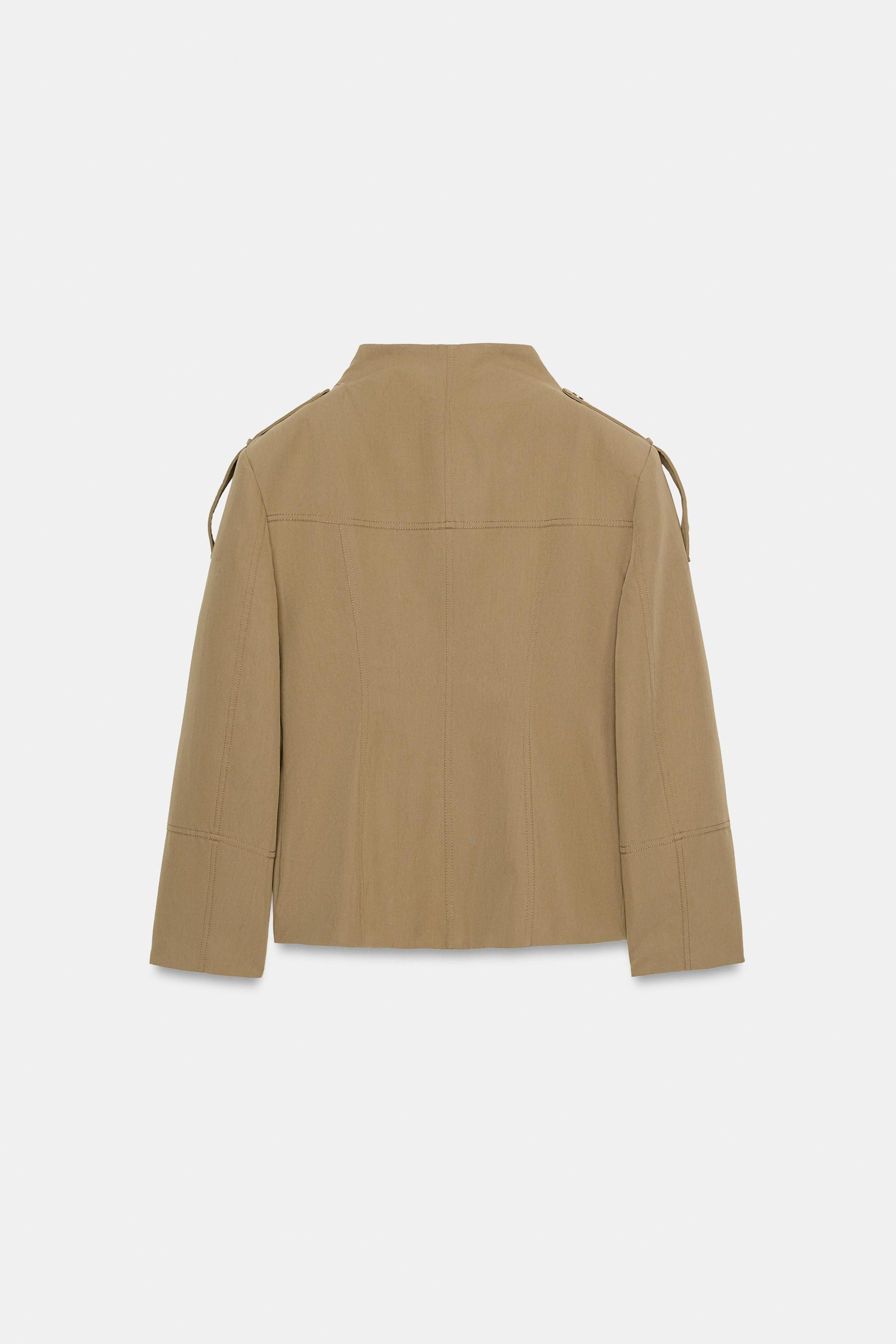 FITTED BLAZER WITH LOOPS | Zara UK