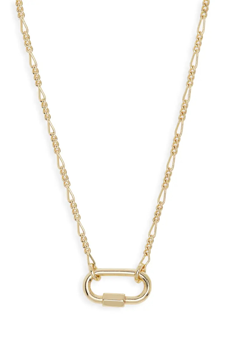 Dainty Carabiner Necklace (Women) | Nordstrom | Nordstrom