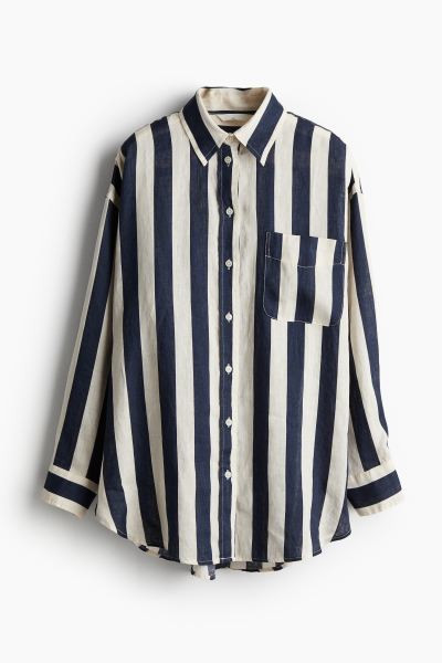 Oversized Linen Shirt | H&M (US + CA)