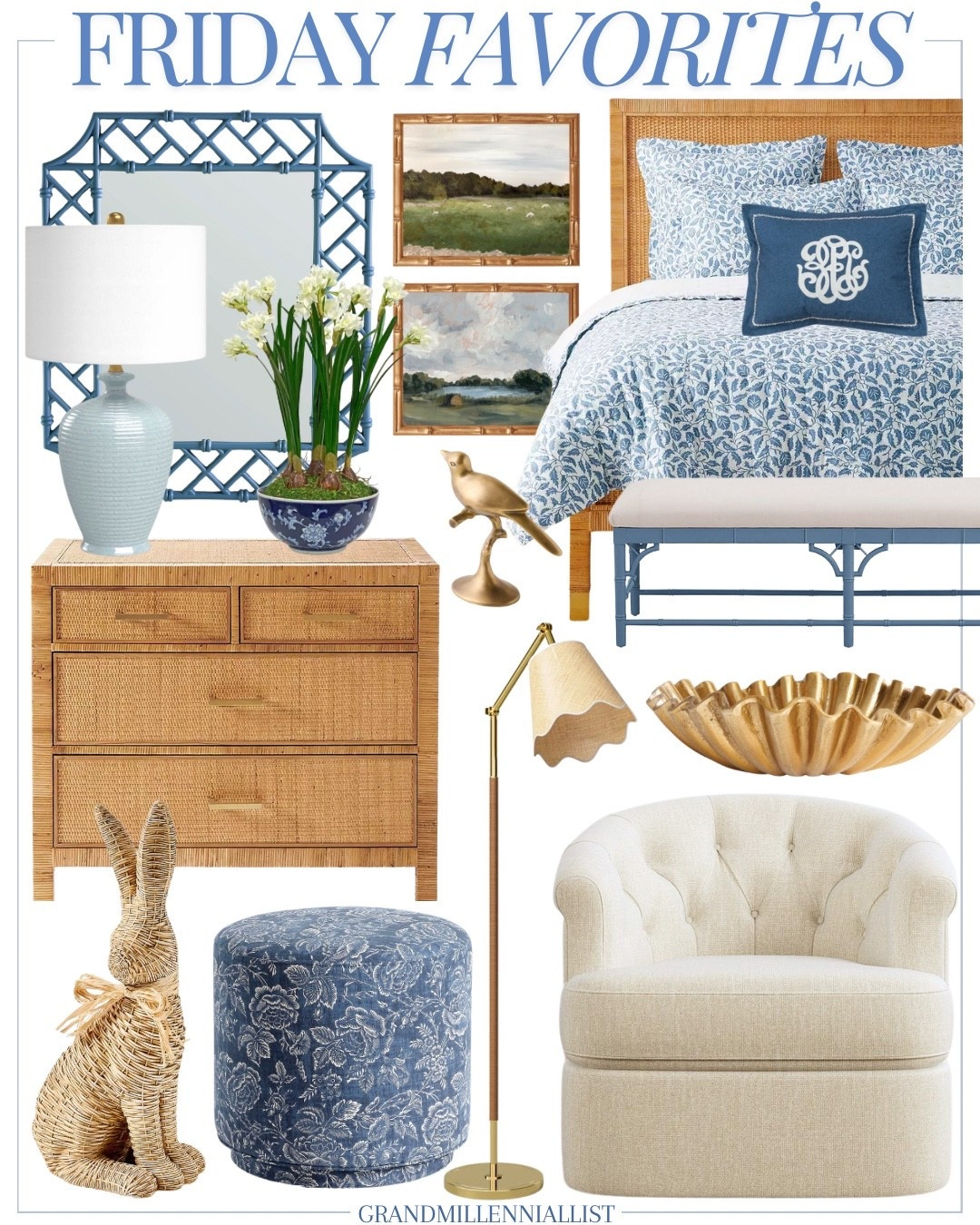 Favorite home decor finds

Grandmillennial home southern home preppy home interior design mirror bedding artwork chinoiserie tufted armchair Easter bunny decor floor lamp Kravet ottomans custom upholstery spring home 

#LTKSeasonal #LTKHome