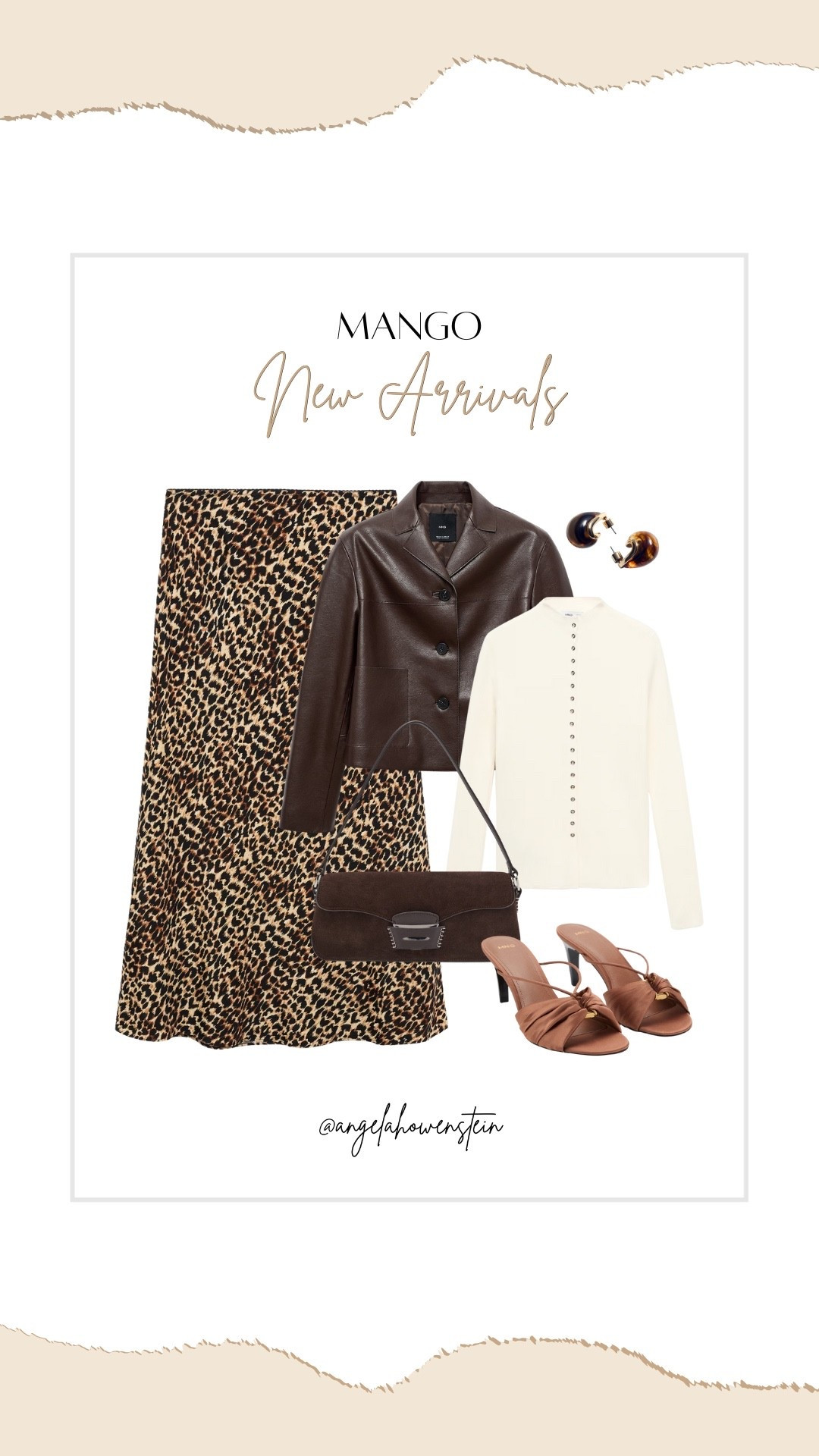 Leopard done the polished way—grounded with rich browns and soft neutrals. Effortless and chic.

#falloutfit #casualchic #everydayoutfit #fallstyle #outfitinspo #mangonewarrivals #minimalstyle



#LTKShoeCrush #LTKStyleTip #LTKItBag