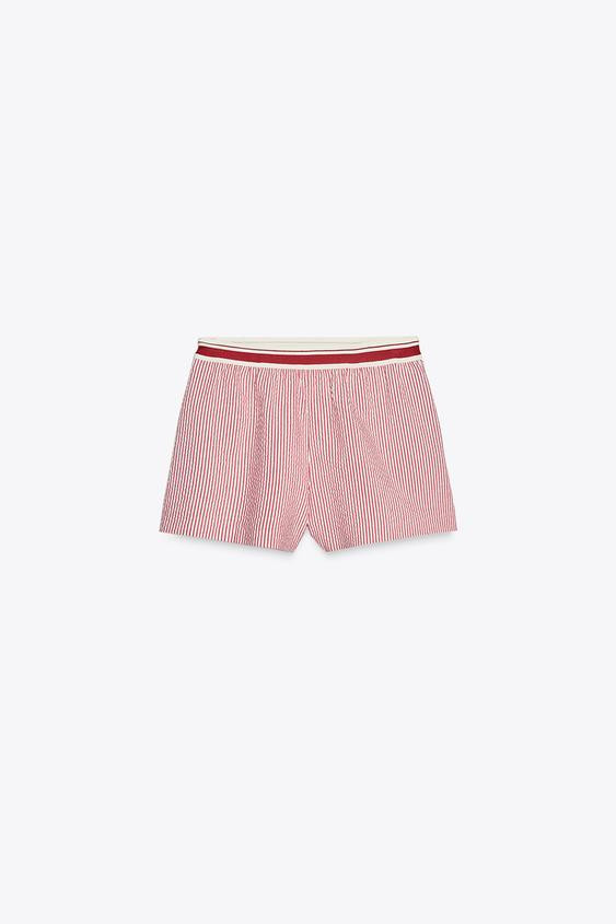 STRIPED SHORTS | Zara US