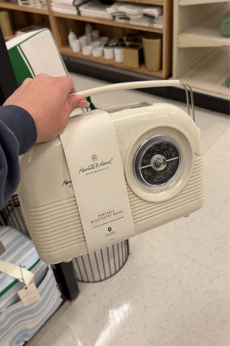 Hearth & Hand portable Bluetooth radio from Target

#LTKTravel #LTKGiftGuide #LTKHome