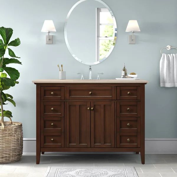 Moffett 48" Single Bathroom Vanity Set | Wayfair North America