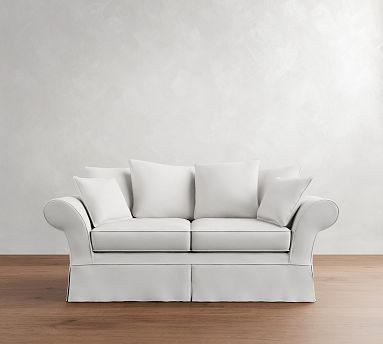 Charleston Slipcovered Sofa (71"&ndash;96") | Pottery Barn (US)