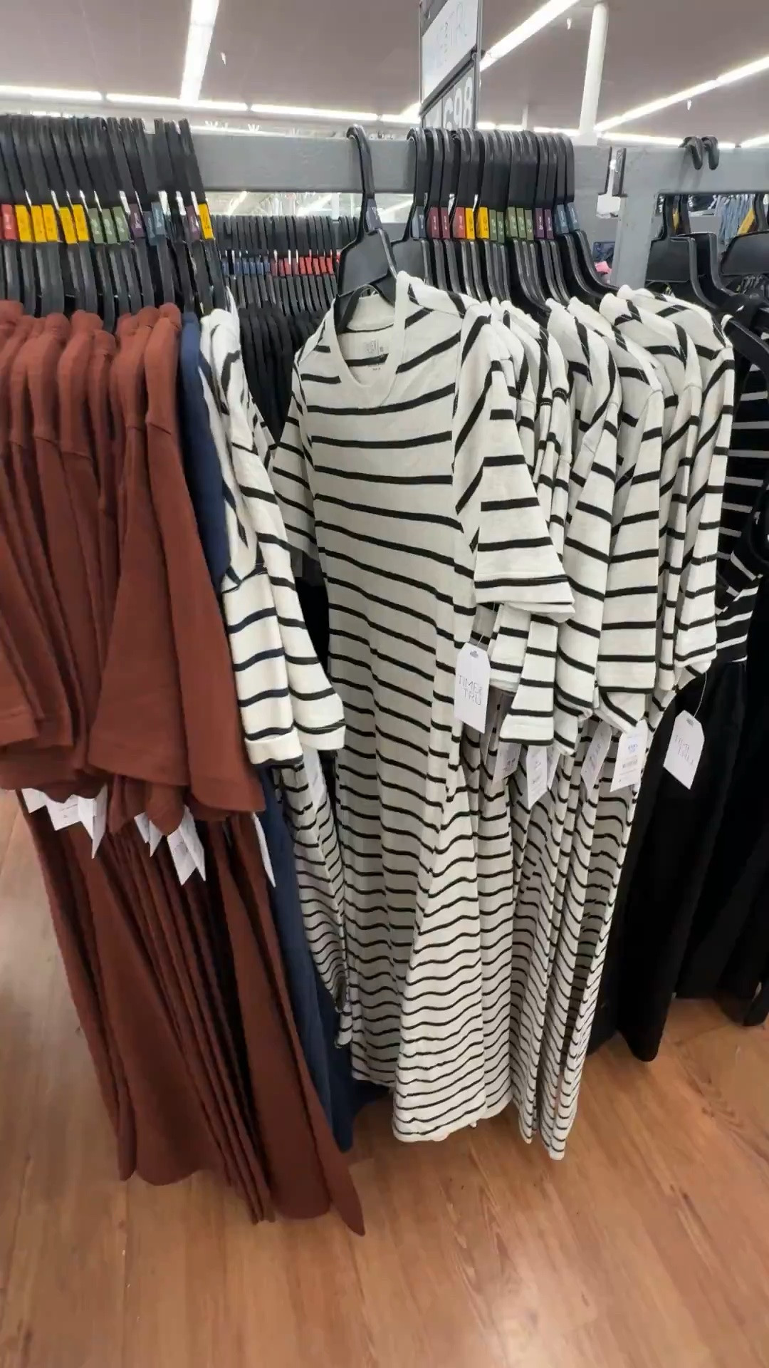 Striped time and tru t-shirt dress

#LTKootd