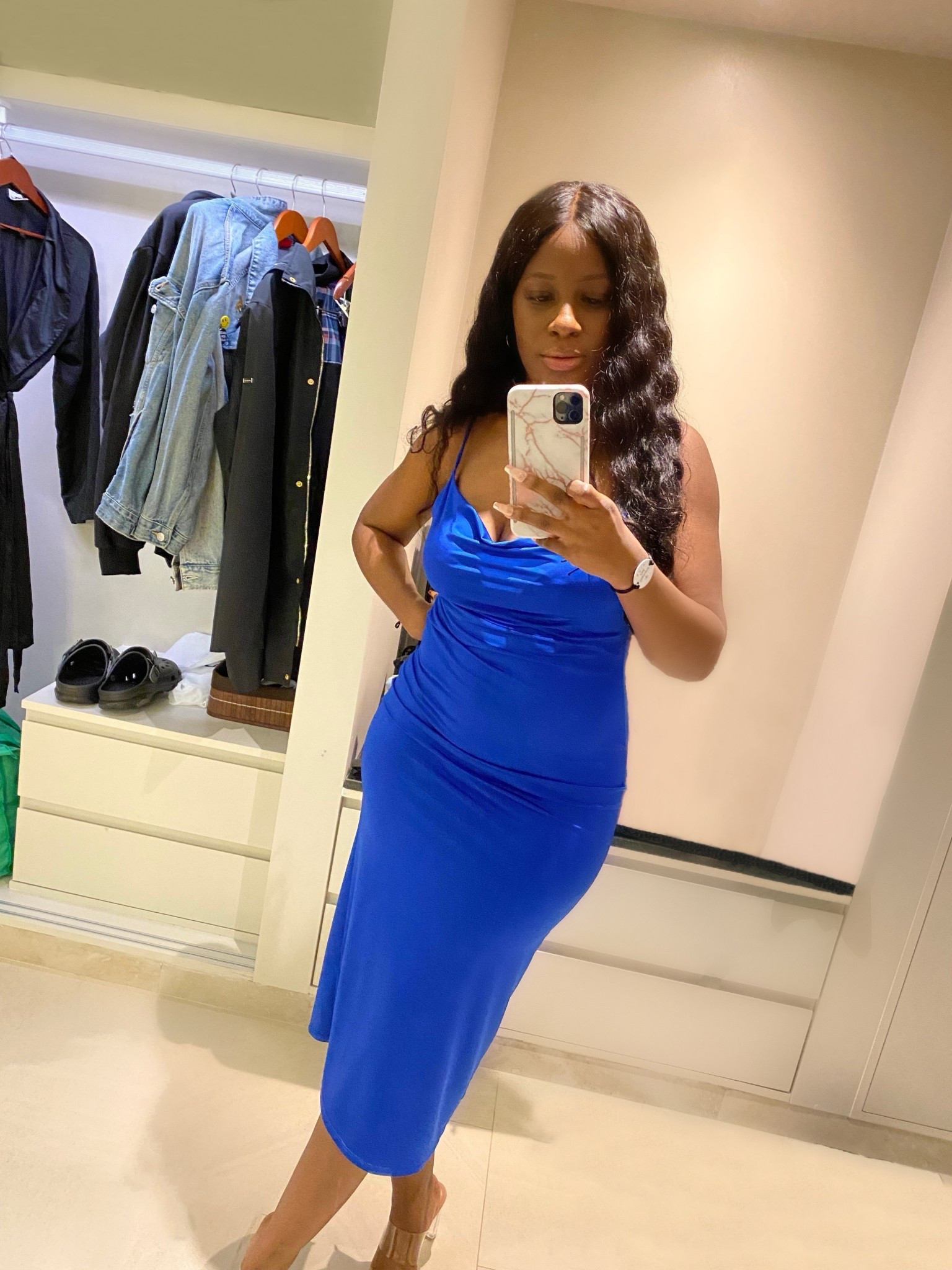 Dinner OOTD

Dress // midi dress // cowl neck // satin dress // satin // silk dress // silk // clear heels // shoes // mules // wedding guest // friendsgiving 

#LTKootd #LTKWedding #LTKgrwm