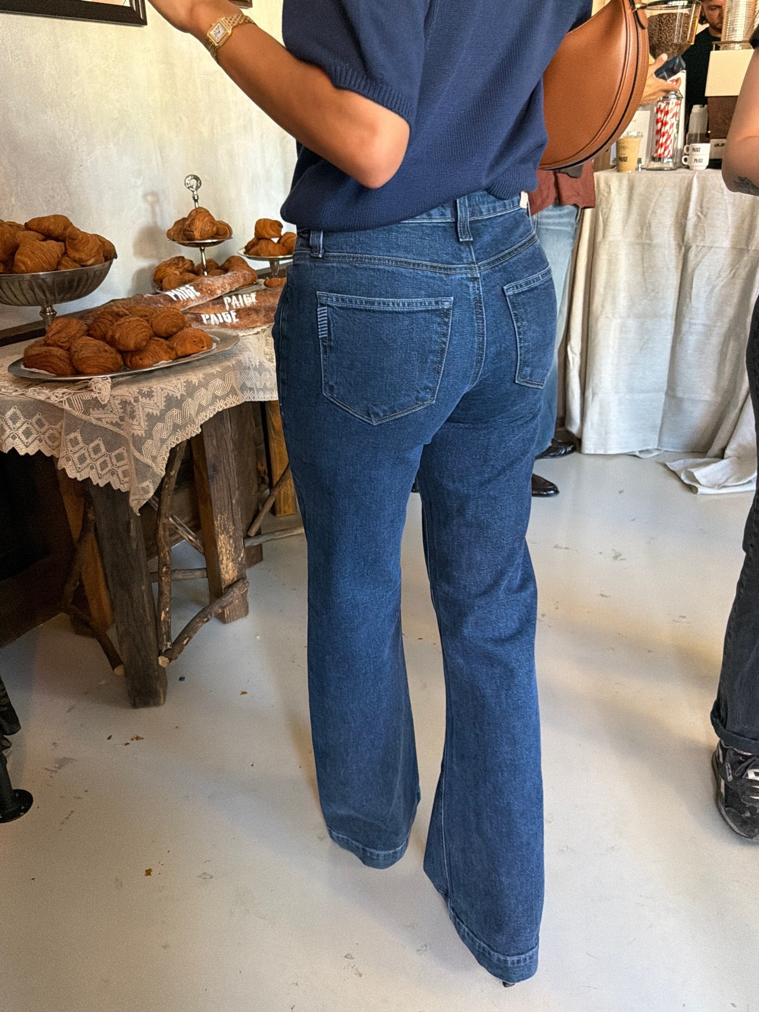 size 27 jeans - fit TTS! I’m 5’8” wearing 34” length!

#LTKNYFW #LTKootd