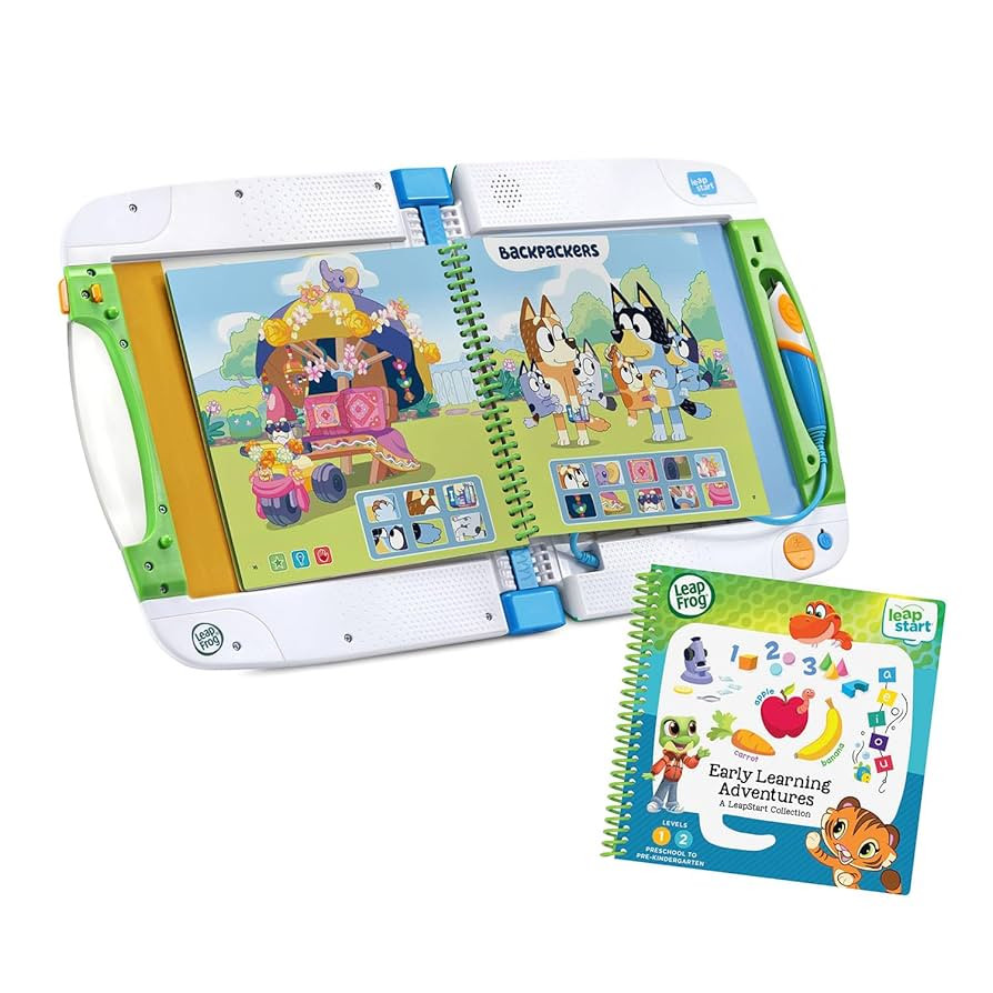 LeapFrog LeapStart Bluey Fun and Games Activity Bundle | Amazon (US)