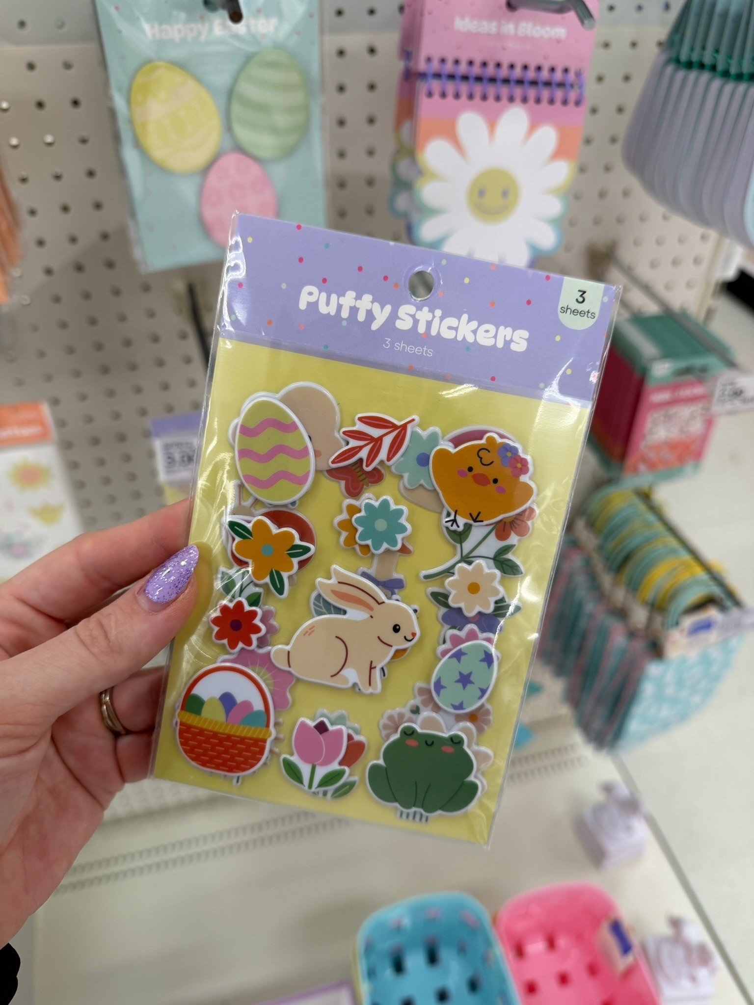 Easter basket filler idea1 These adorable puffy spring stickers from Target are perfect for crafts, sticker books, and adding a little Easter fun to any activity. Such a cute little surprise for kids’ baskets! 

#LTKSpringSale #LTKKids #LTKSeasonal