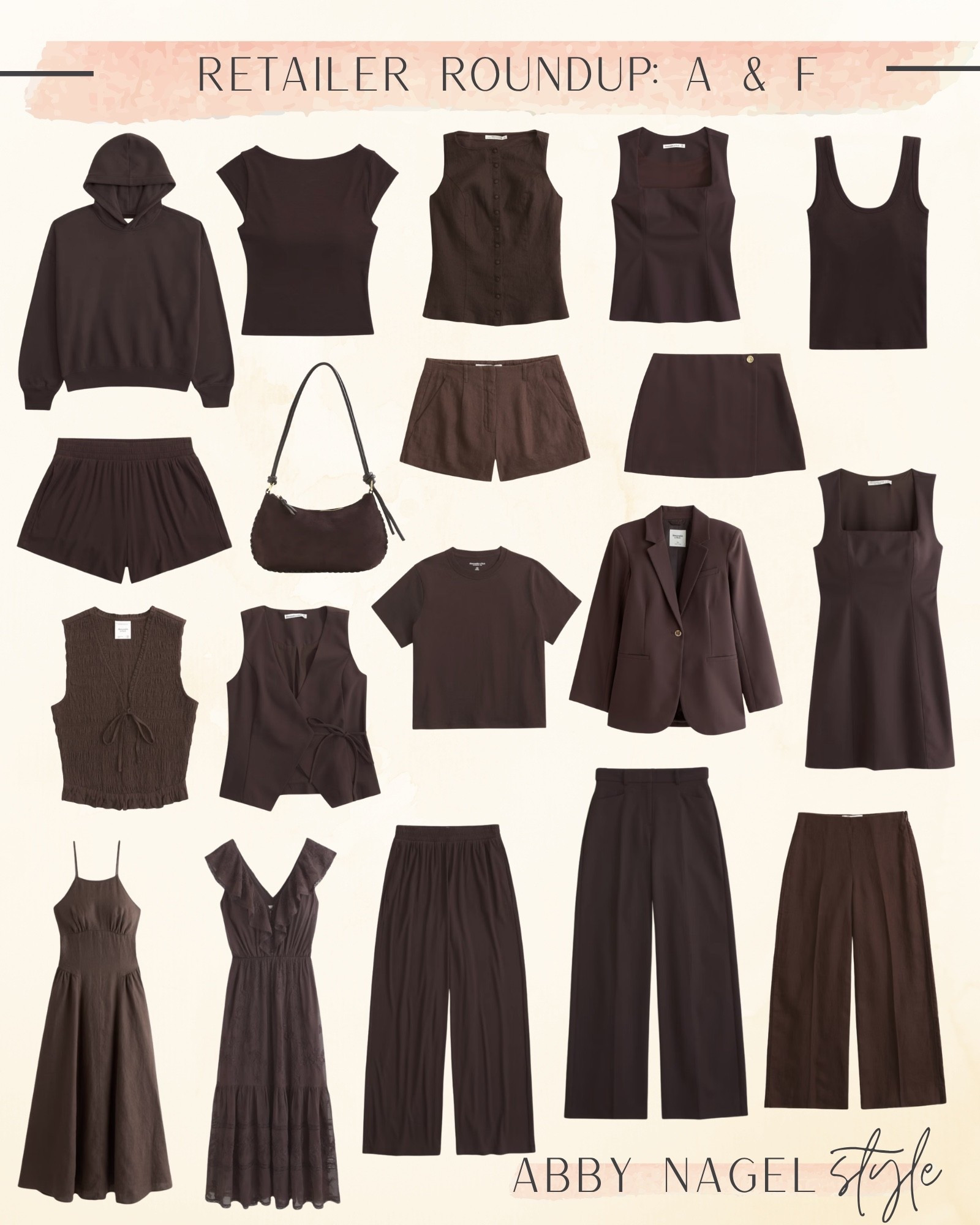 Dark brown for Autumns at Abercrombie

#LTKSaleAlert