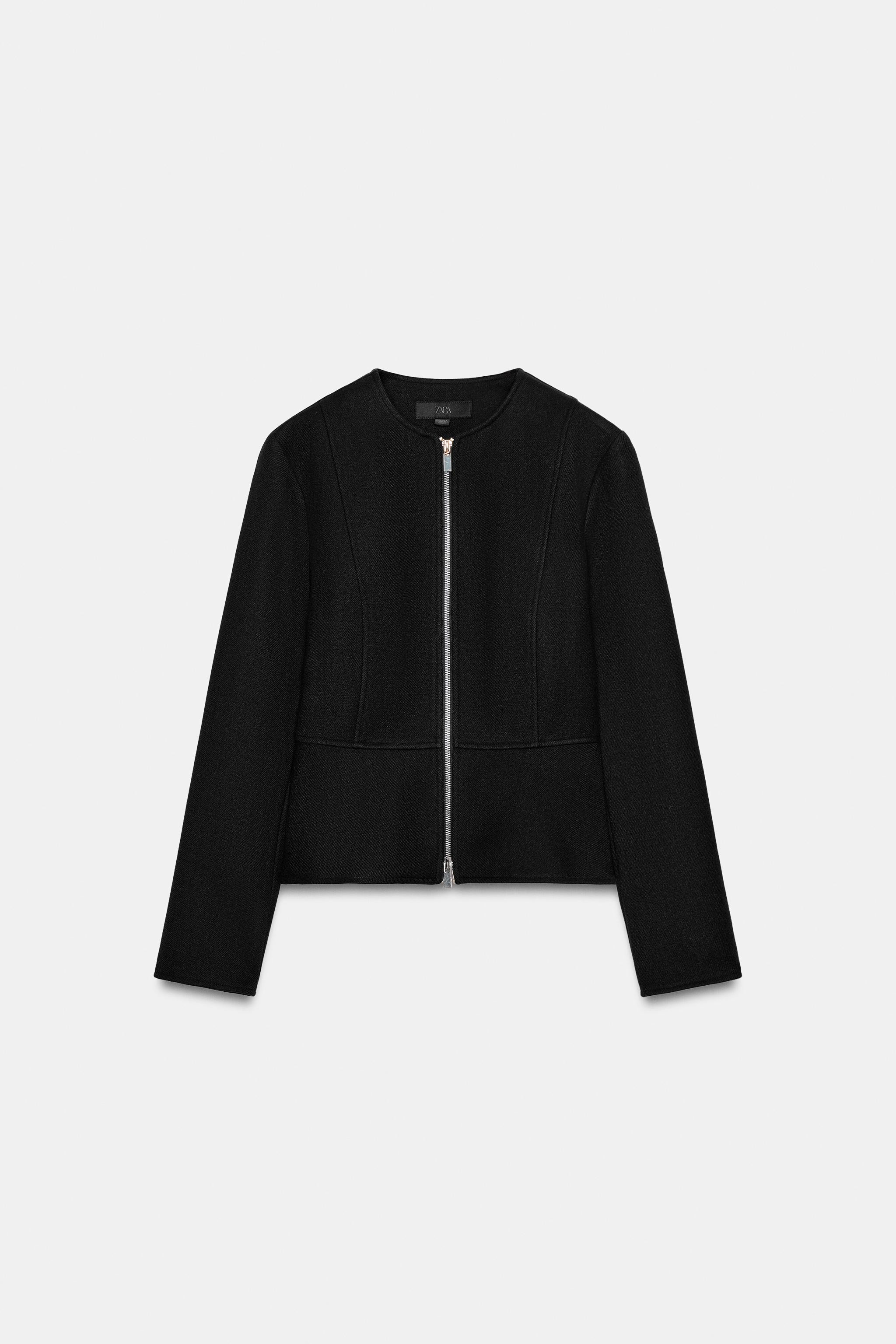 SOFT PEPLUM JACKET | Zara UK