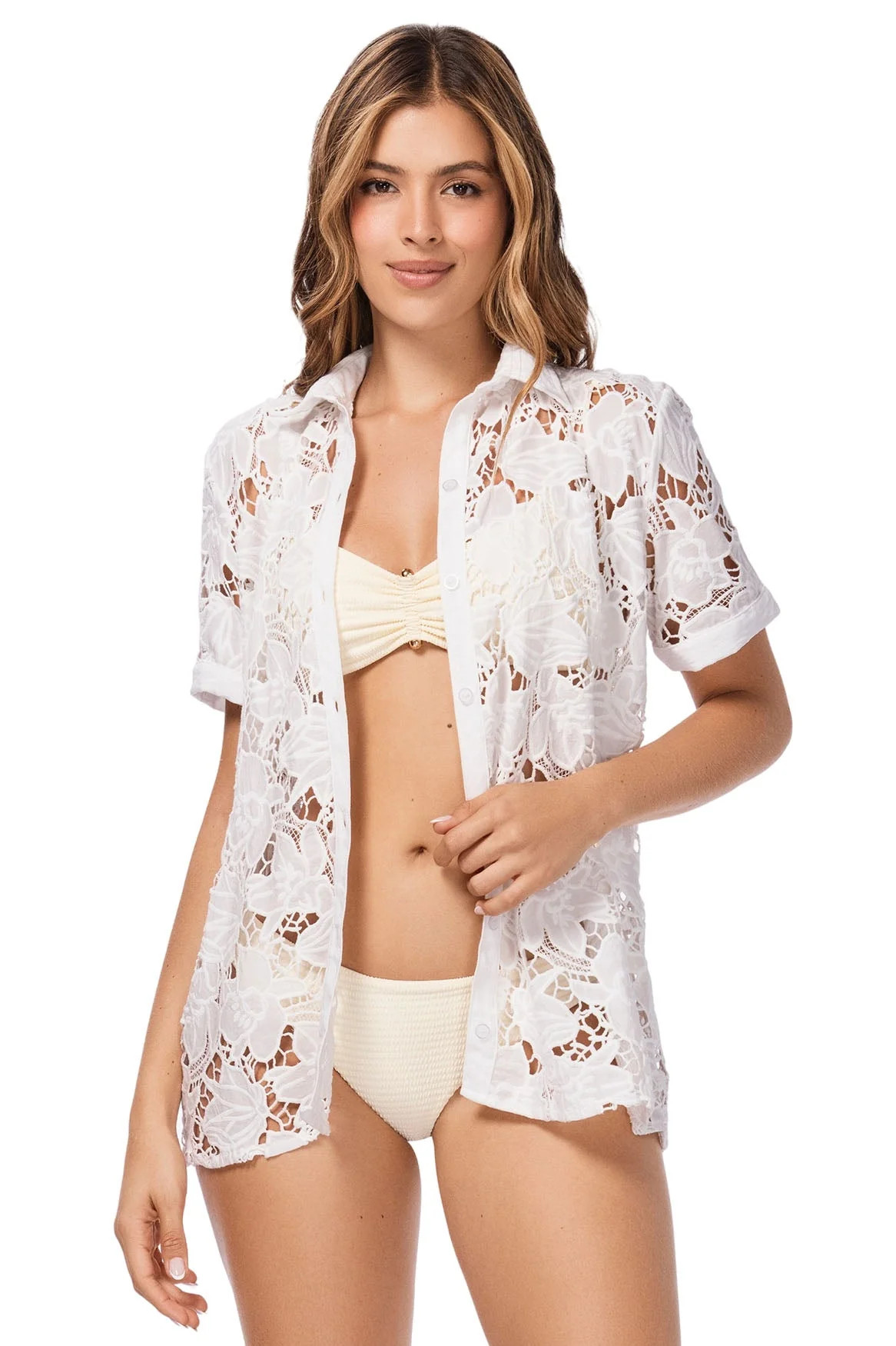 Ola Azul Swimwear | Women's Ready to Wear | Noah Leaf Shirt | Ola Azul