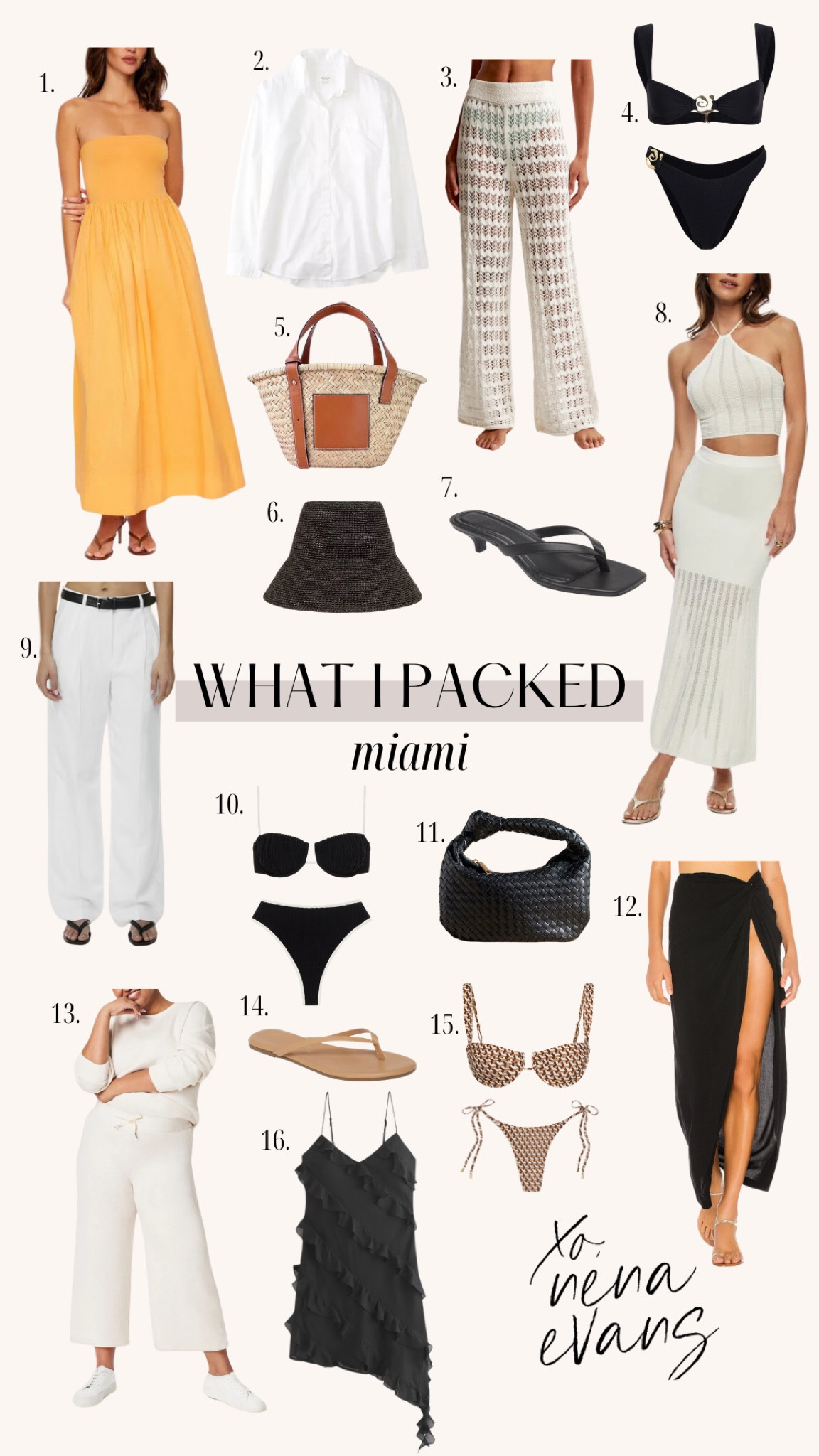 What I packed for Miami ☀️🌴



Beach outfit 
Pool outfit 
Vacation outfit
Resortwear


#LTKstyletip #LTKSeasonal #LTKswim