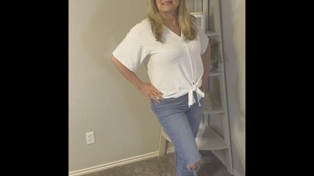 Country Concert Outfit you’ll wear all summer long! Super comfy jeans, tie top and booties at #Walmart prices! 

#LTKVideo #LTKover40 #LTKmidsize