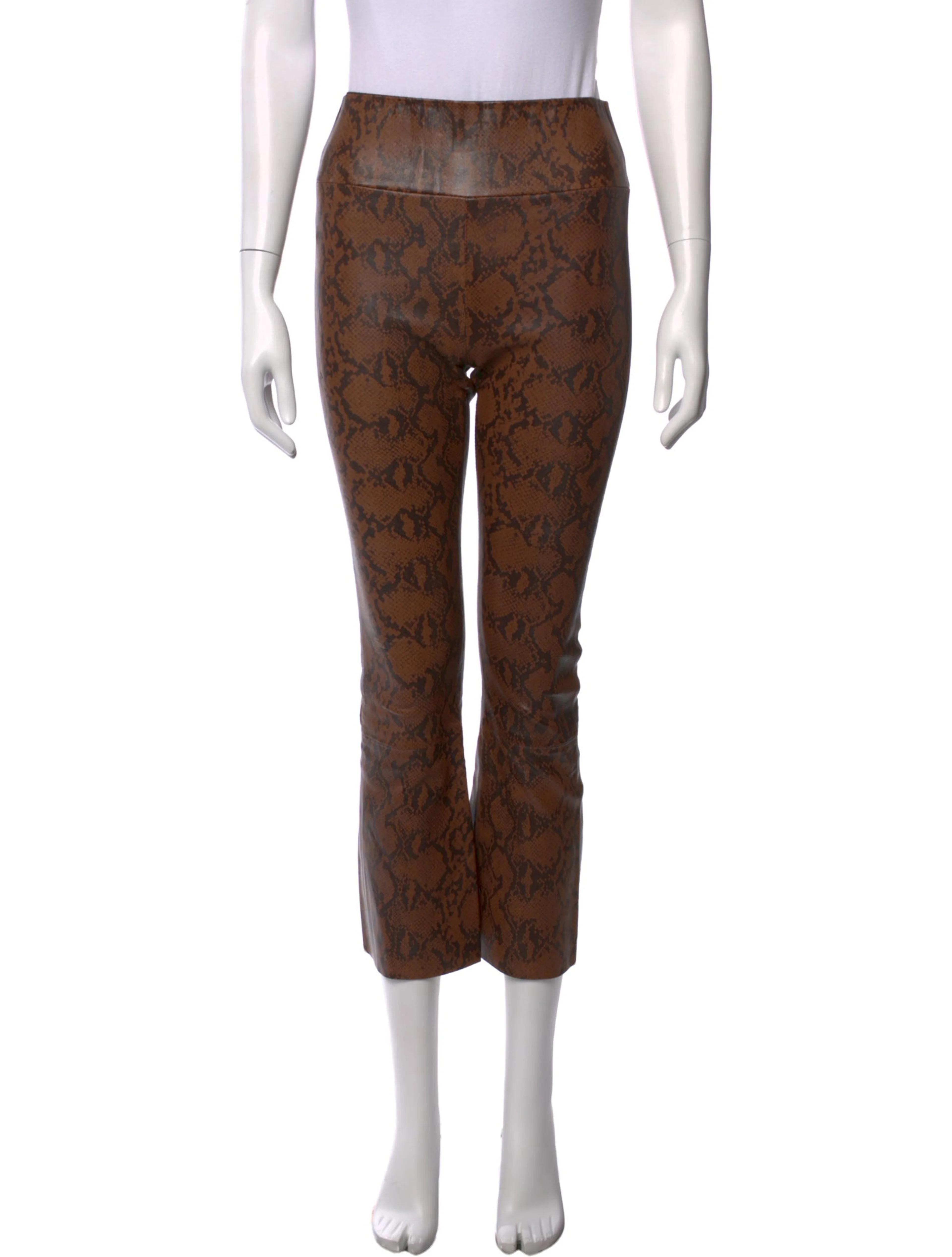 Leather Flared Pants | The RealReal