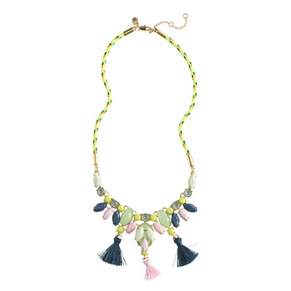 Girls' tassel rope necklace | J.Crew US