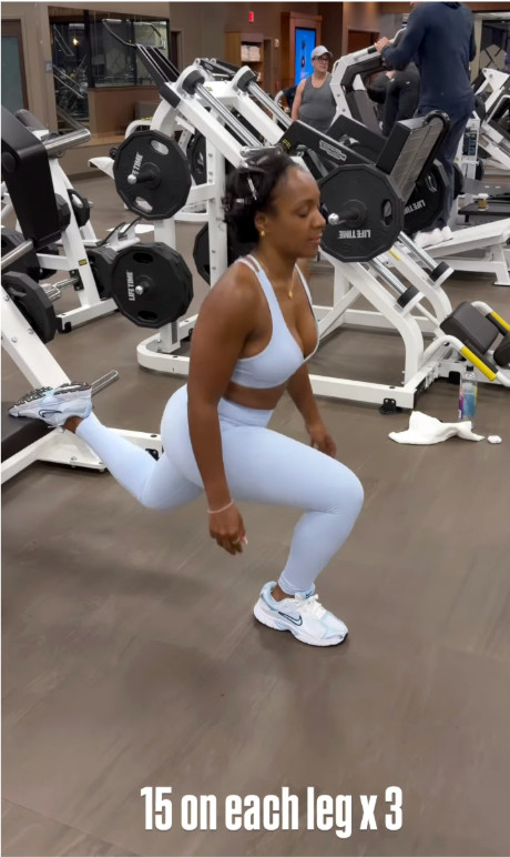 Love my Wiskii Active sets. The perfect workout fit with ultra-soft fabric that’s breathable, sculpting, and supportive with an elevated feel. The color of my set pictured is Heavenly Blue. 💙 

 #LTKfitnessgoals