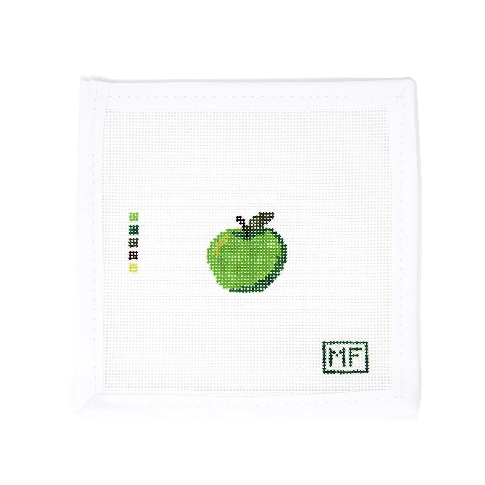 Green Apple Mini | Greystone Needlepoint