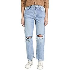 Free People Women's Tapered Baggy Boyfriend Jeans, Mid Century Blue, 28 at Amazon Women's Jeans s... | Amazon (US)