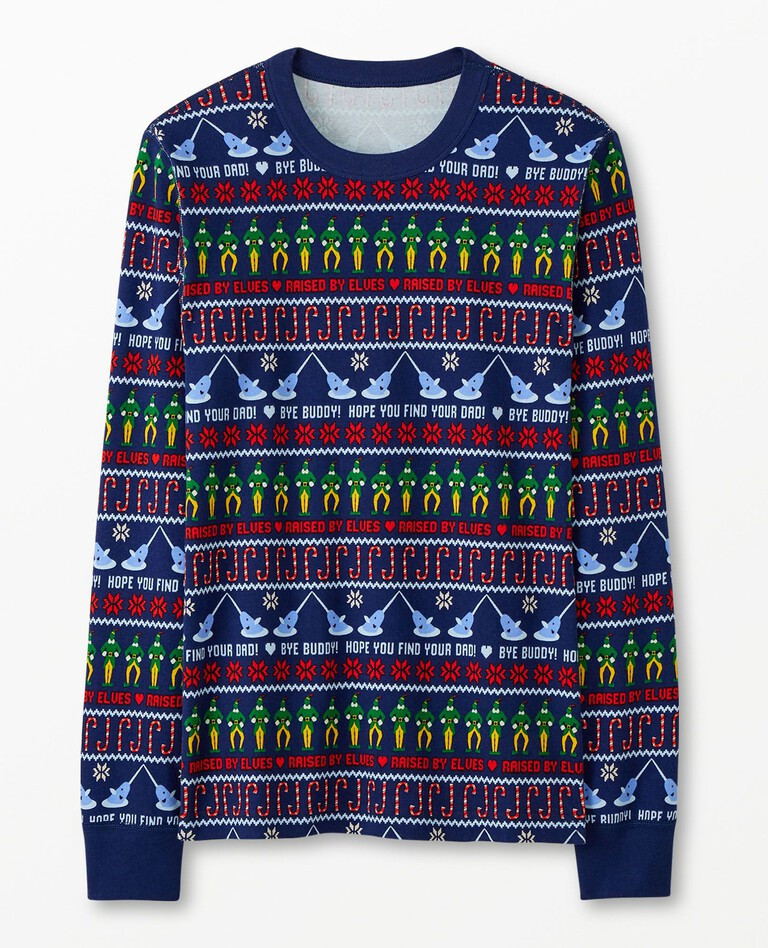 Adult Warner Bros™ Discovery Elf Long John Pajama Top | Hanna Andersson