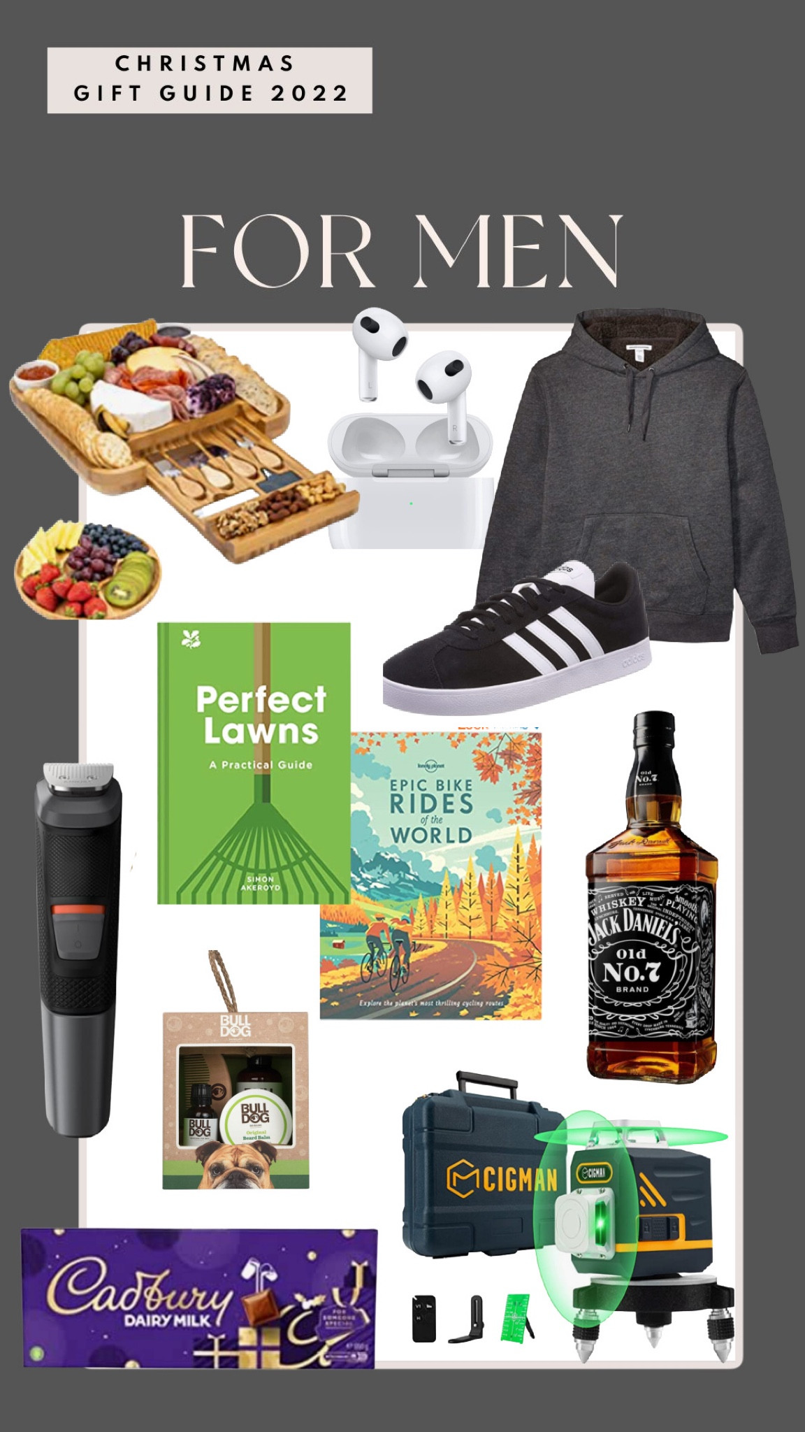 Men’s Christmas gift guide 2022

Christmas gift ideas for men: for your husband, boyfriend, dad, brother, friend etc…



#LTKHoliday #LTKGiftGuide #LTKmens