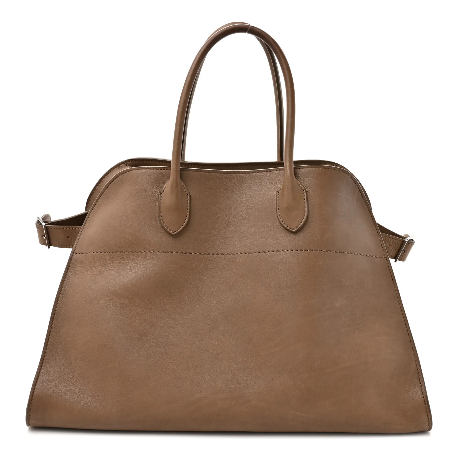 Polished Saddle Calfskin Soft Margaux 15 Mouse Grey | FASHIONPHILE (US)
