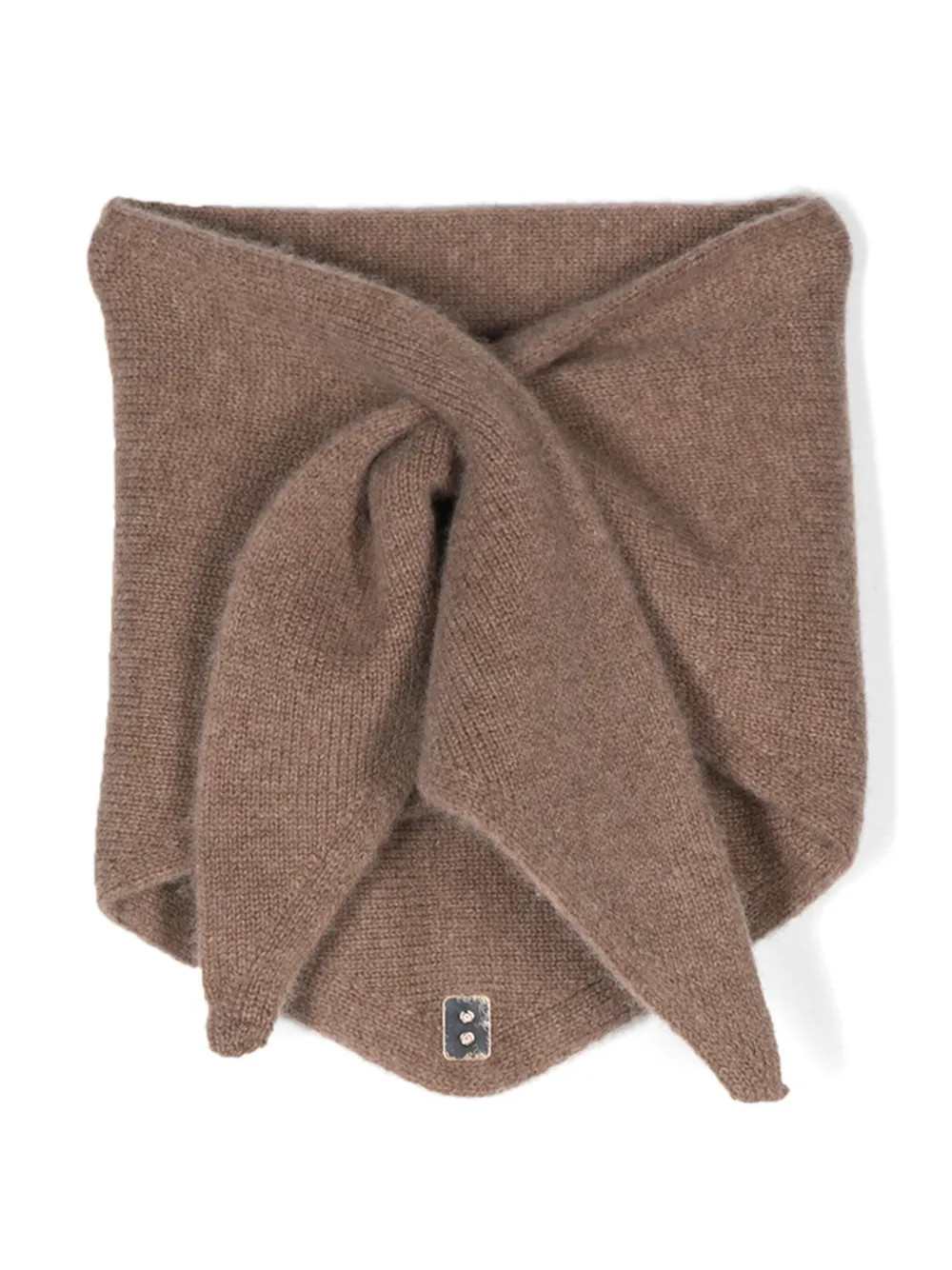SANDRO Slide Triangle Scarf | Neutrals | FARFETCH UK | Farfetch Global