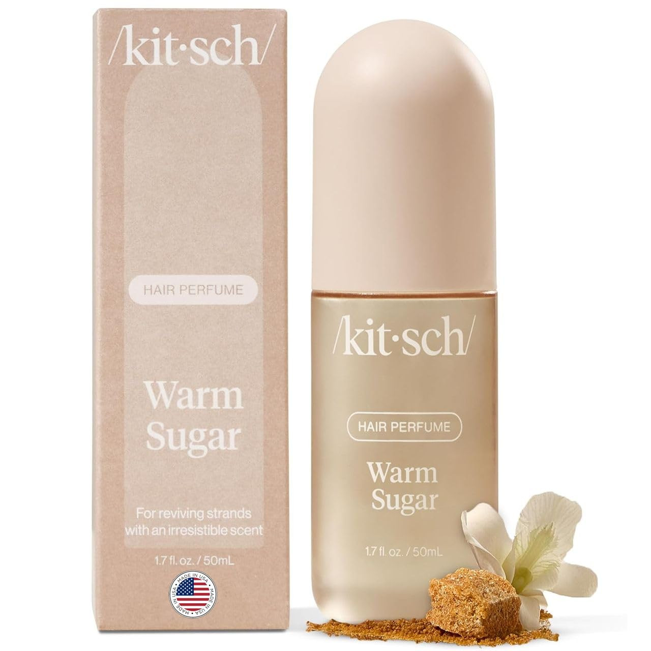 Kitsch Hair Perfume for Women - Warm Sugar | Clean, Deodorizing & Patented Odor-Eliminating Techn... | Amazon (US)