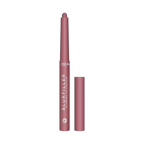 L'Oreal Paris Blurfiller Lip Liner, Lightweight, Buildable, and Sculpting Lip Pencil, Line, Define, and Contour for Fuller-Looking Lips, Worth It Medium, 0.21 oz | Amazon (US)