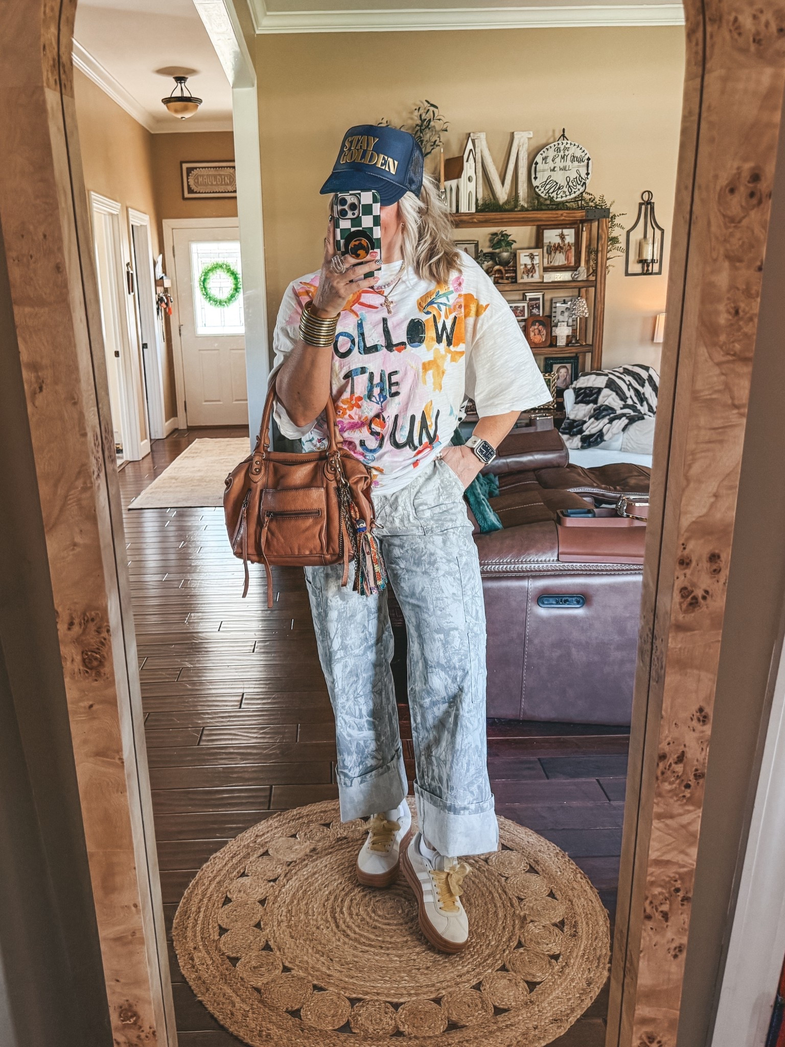 This graphic tee was my fav mast year and it’s back in stock. These camo pants are back in stock too and I love the fit. I’m in my true size in them and the tee is a one size fit. It’s great oversized fit. 


#LTKOver40 #LTKootd #LTKgrwm